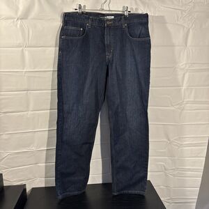 Carhartt BD5119 M Relaxed Fit 5 Pocket Men Jeans Dark Wash Size 36x32 New